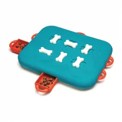 Outward Hound Nina Ottosson Dog Casino Puzzle Game Large Blue 14.5" x 14.5" x 2"