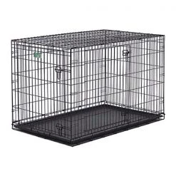 Midwest Dog Double Door i-Crate Black 30" x 19" x 21"