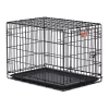 Midwest Dog Single Door i-Crate Black 30" x 19" x 21"