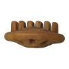 Starmark Dog Treat with Dental Ridges Chicken Medium Brown 2.5"x2.5"x1"