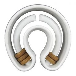 Starmark Dog Treat Ringer Horseshoe White 5.7" x 5.5" x 2.2"
