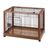 Richell Mobile Pet Pen 940 Medium Autumn Matte 36.8" x 24.2" x 26"