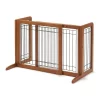 Richell Freestanding Pet Gate Small Autumn Matte 26.4" - 40.2" x 17.7" x 20.1"