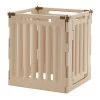 Richell Indoor/Outdoor Pet Playpen 4 Panel Tan / Mocha 63.8" x 33.1" x 36"