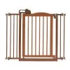 Richell One-Touch Pressure Pet Gate II 32.1" - 36.4" x 2" x 30.5", Autumn Matte